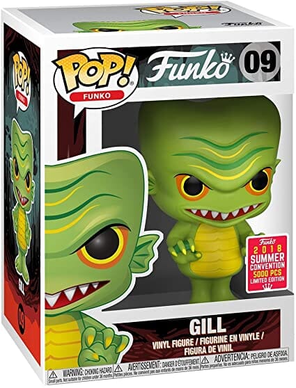 Fantastik Plastik Gill (Green) Summer Convention Exclusive Funko Pop! #09 - Undiscovered Realm