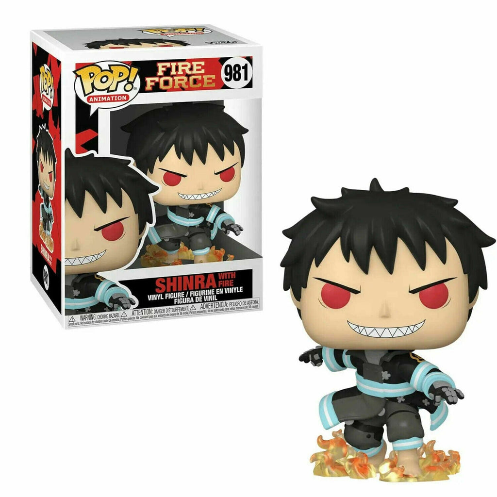 Fire Force Shinra with Fire Funko Pop! #981