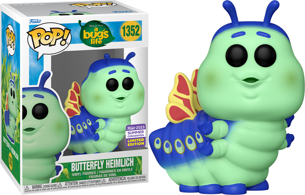 Funko Pop! A Bug's Life Butterfly Heimlich Summer Convention Exclusive #1352