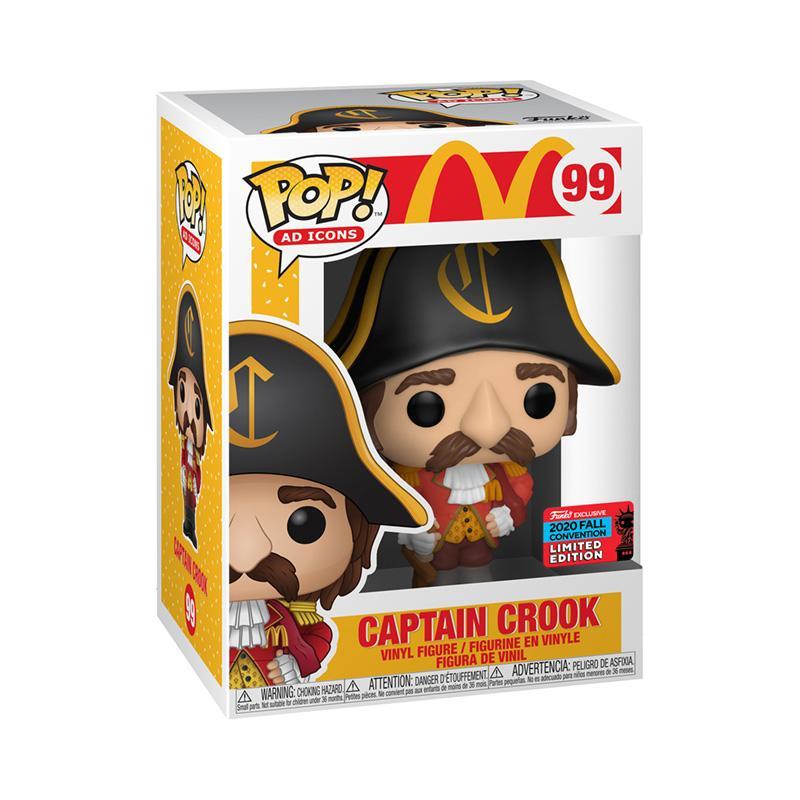 Funko Pop! Ad Icons Captain Crook Fall Convention Exclusive #99