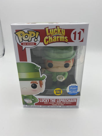 Funko Pop Ad Icon LOT Trix Rabbit 3500 Flocked hotsell Lucky Leprechaun Charms GITD