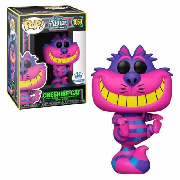 Funko Pop! Alice in Wonderland Blacklight Cheshire Cat Exclusive #1059