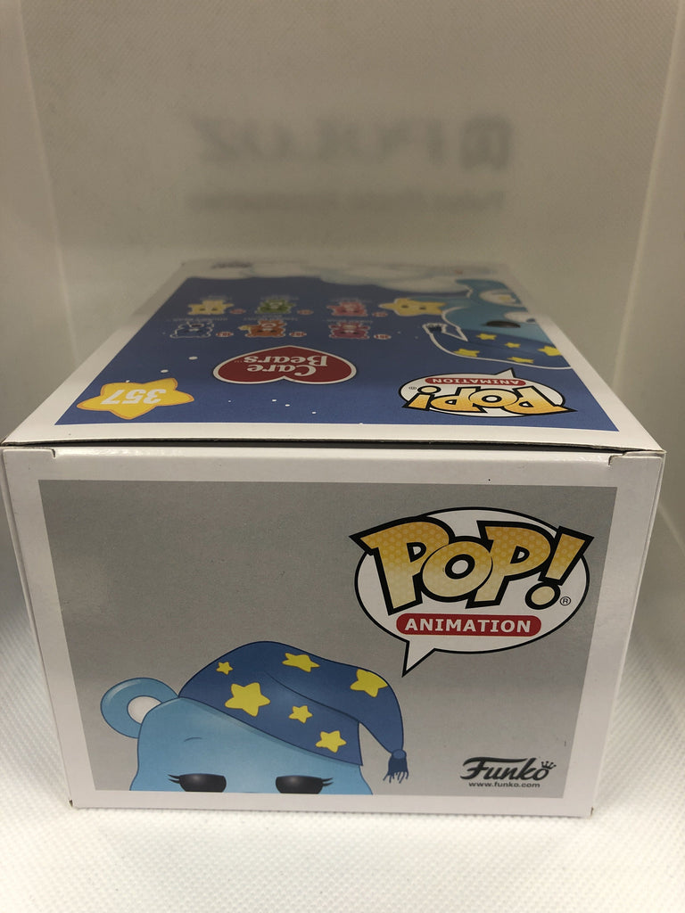 Funko Pop! Animation Care Bears Bedtime Bear Exclusive #357 *Lightly Damaged Box* Funko 