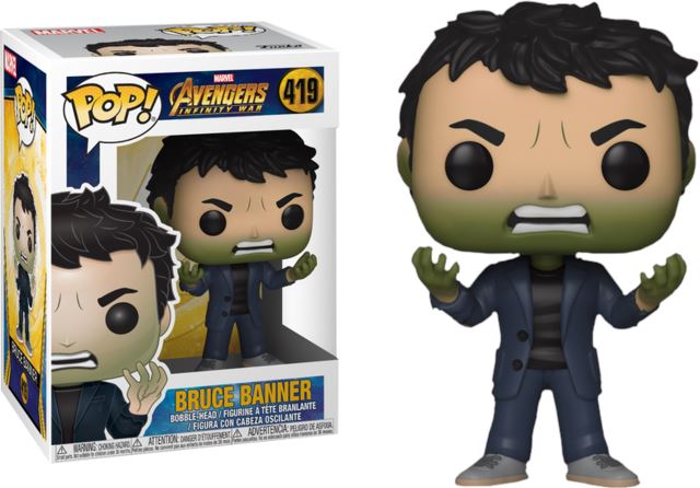 Funko Pop! Avengers Infinity War Bruce Banner as Hulk #419