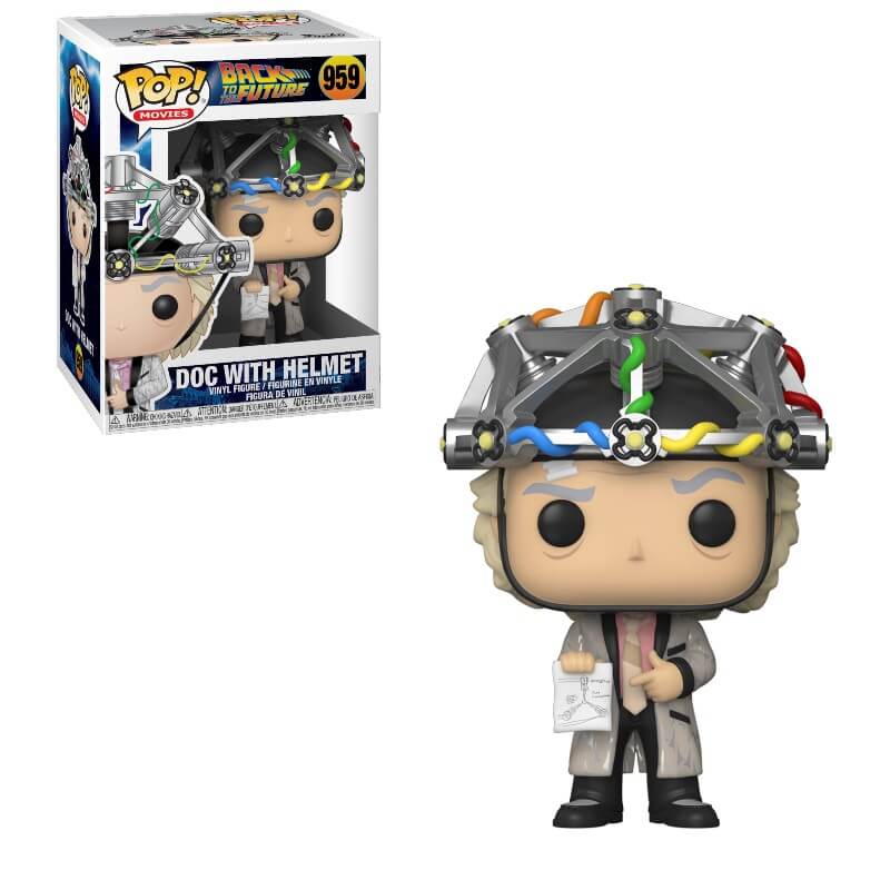 Funko Pop! Back to the Future Doc with Helmet 1955 #959