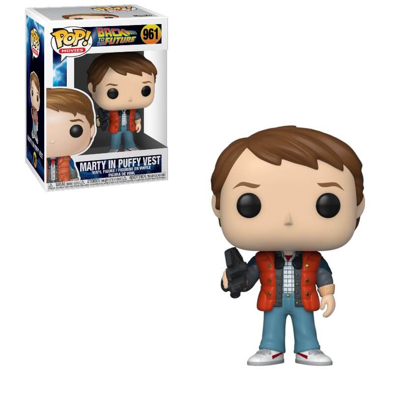 Funko Pop! Back to the Future Marty McFly in Puffy Vest #961