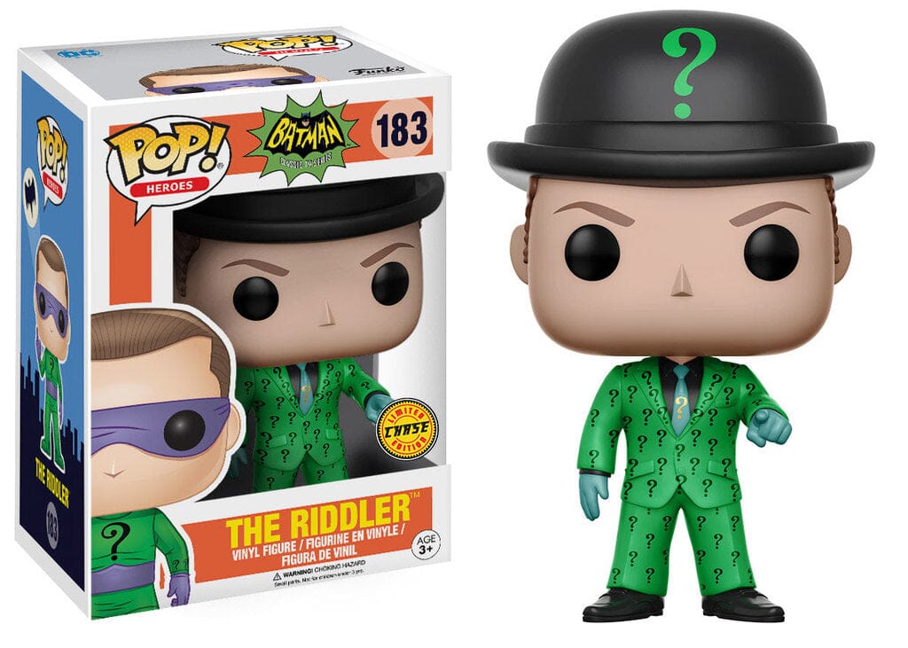 Funko Pop! Batman TV Series The Riddler (Classic 1966 TV) (Suit) Chase #183