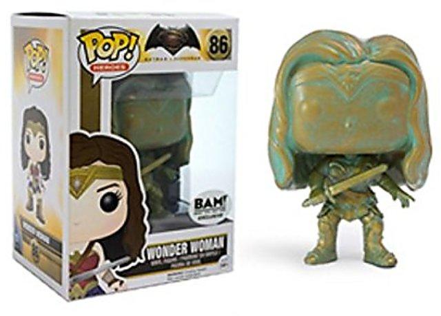 Funko Pop! Batman Vs Superman Wonder Woman (Patina) Exclusive #86