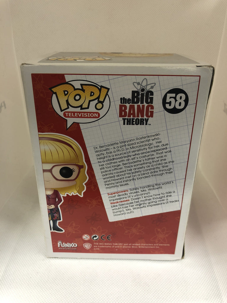 Funko Pop! Big Bang Theory Bernadette Rostenkowski-Wolowitz #58 Funko 