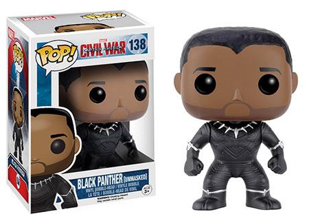 Funko Pop! Black Panther Unmasked Exclusive #138