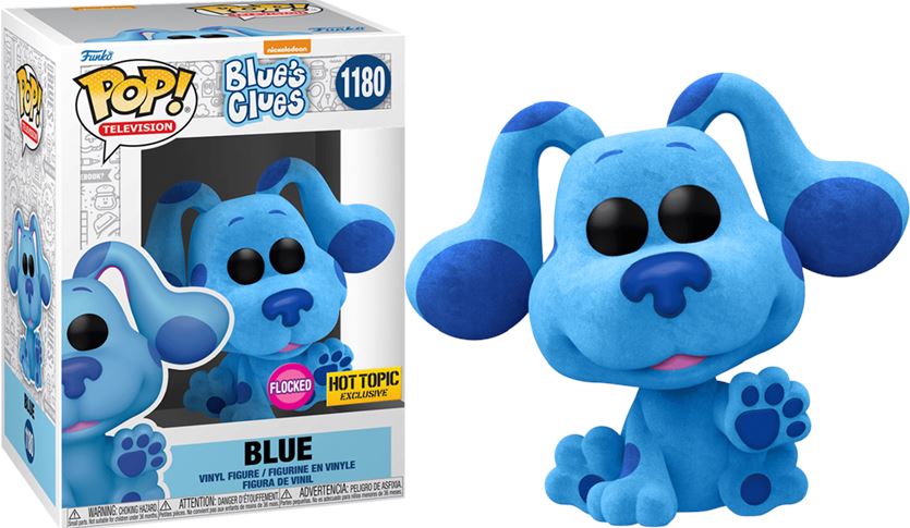 Funko Pop! Blue's Clues Flocked Blue Exclusive #1180