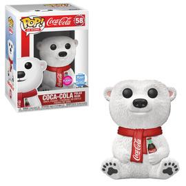 Funko Pop! Coca Cola Polar Bear (Flocked) Exclusive #58