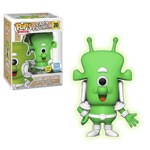 Funko Pop! Cozmic Cap'n Crunch Glow in the Dark GID Funko Shop Exclusive #20