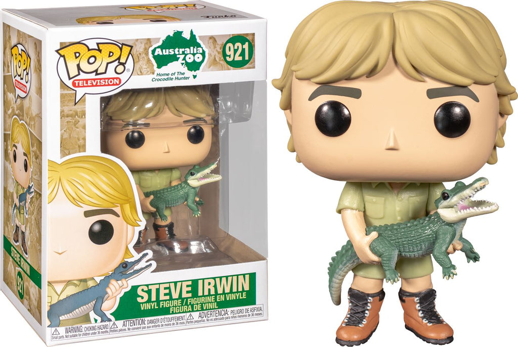 Funko Pop! Crocodile Hunter Steve Irwin w/ Gator #921