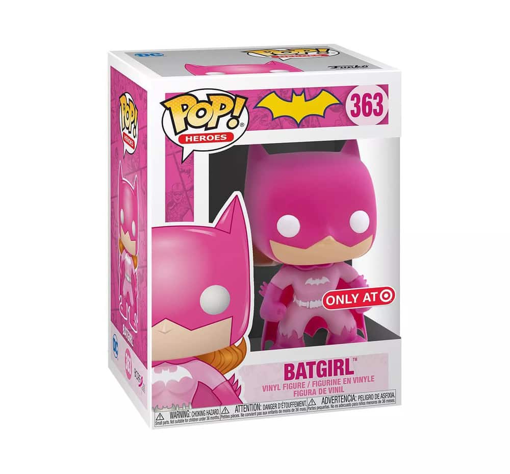 Funko Pop! DC Breast Cancer Awareness Batgirl Exclusive #363