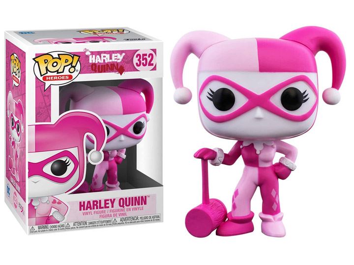 Funko Pop! DC Breast Cancer Awareness Harley Quinn #352