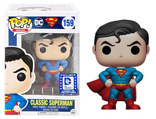 Funko Pop! DC Classic Superman Exclusive #159