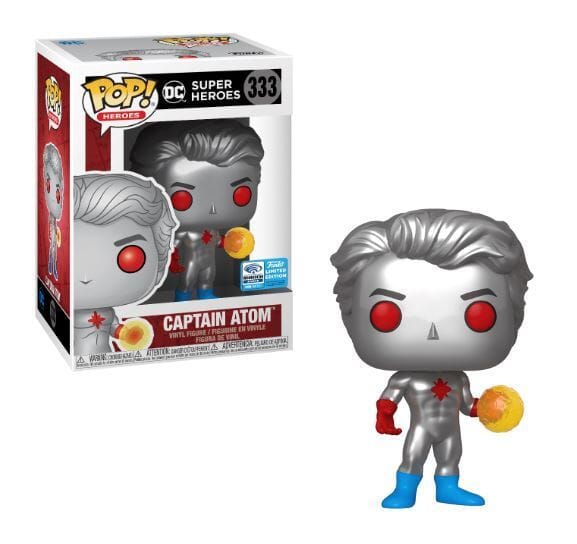 Funko Pop! DC Super Heroes Captain Atom WonderCon Exclusive #333