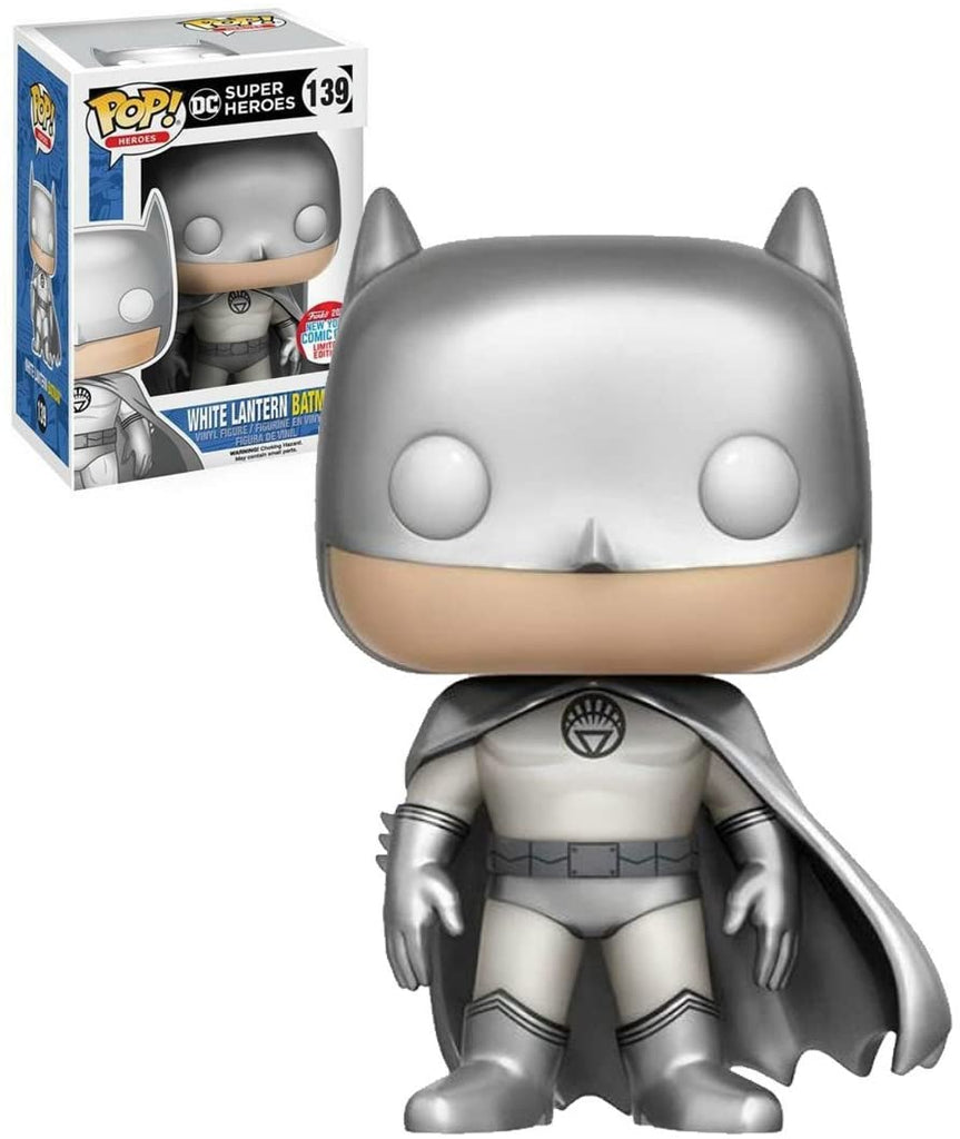 Funko Pop! DC Super Heroes White Lantern Batman NYCC Exclusive #139