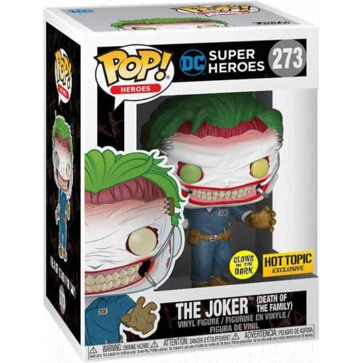 Funko Pop! DC The Joker (Death of the Family) (Glow) Exclusive #273