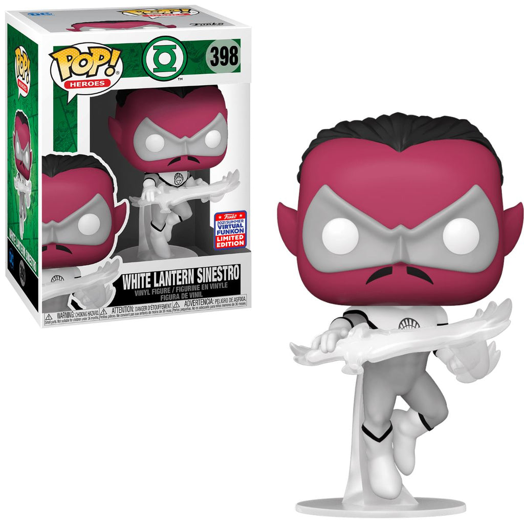 Funko Pop! DC White Lantern Sinestro Virtual Funkon Exclusive #398