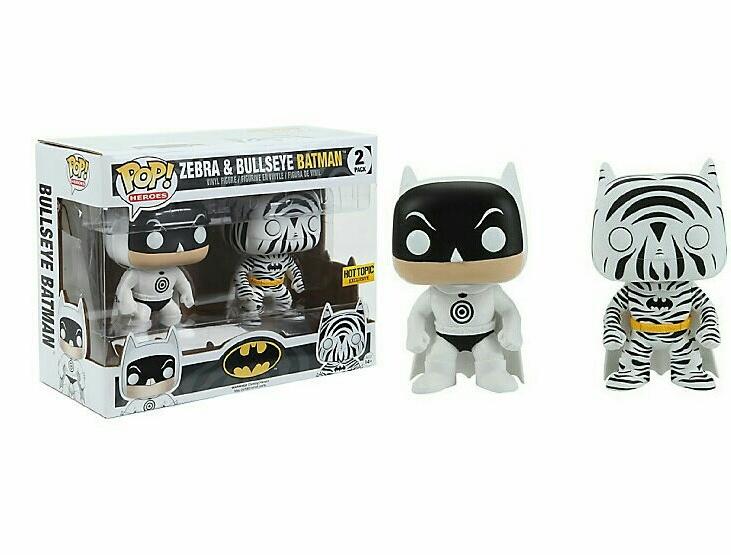 Funko Pop! DC Zebra and Bullseye Batman Exclusive 2 Pack