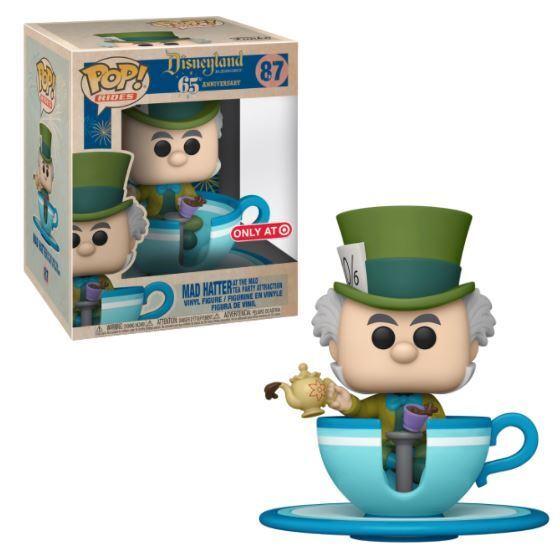 Funko Pop! Disney 65th Mad Hatter at the Mad Tea Party Attraction Exclusive Ride #87