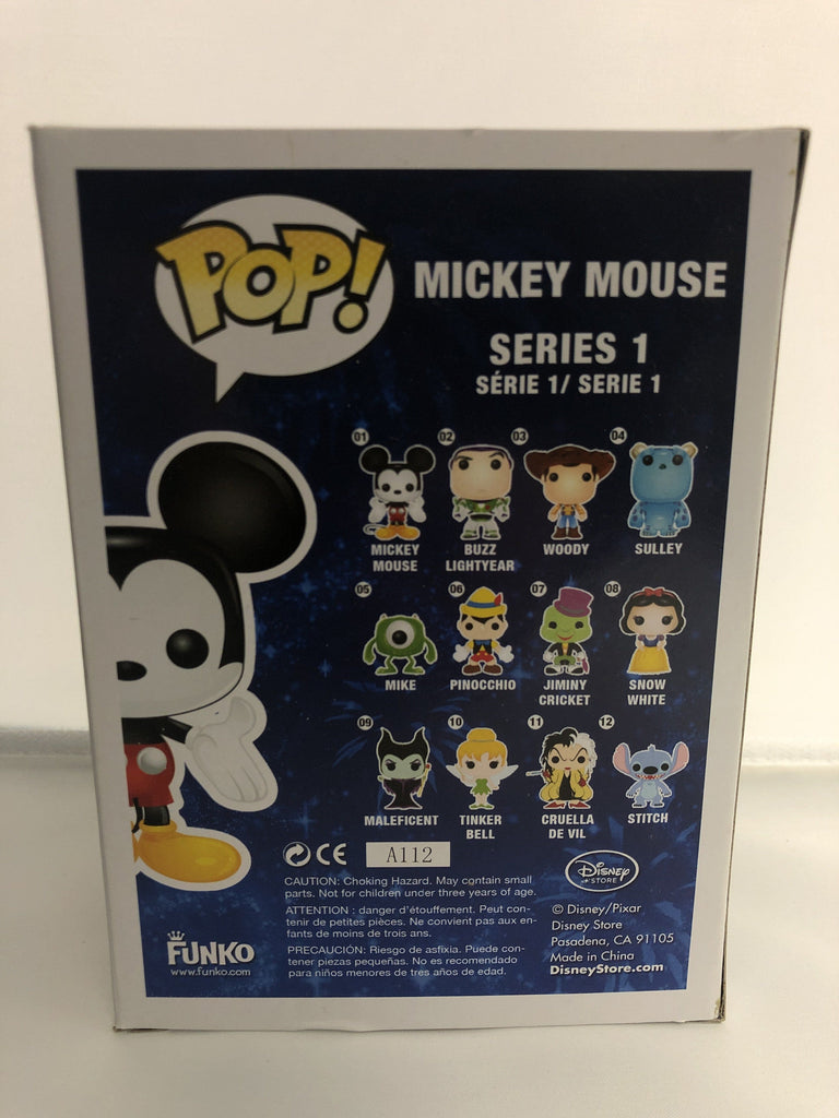 Funko Pop! Disney Mickey Mouse (Disney Store Box) #01 Funko 