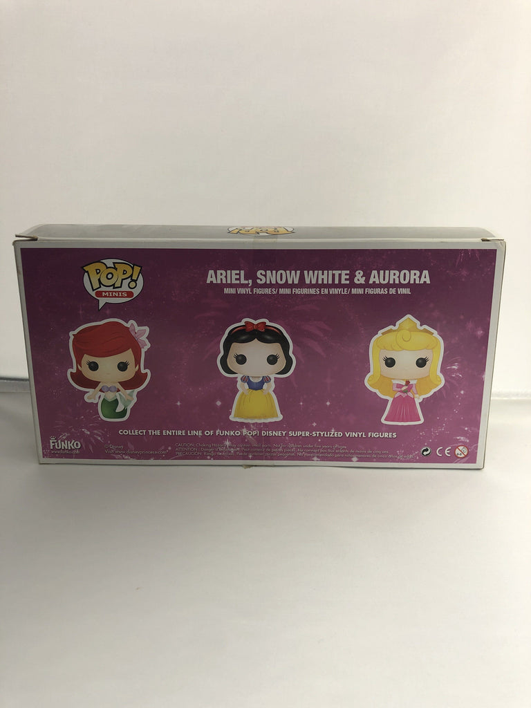 Funko Pop! Disney Minis Ariel, Snow White, and Aurora Mini 3 Pack –  Undiscovered Realm