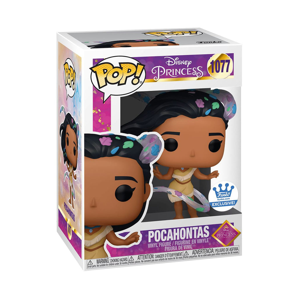 Funko Pop! Disney Princess Pocahontas with Leaves Exclusive #1077