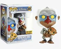 Funko Pop! Disney Rafiki with Simba Diamond Exclusive #301