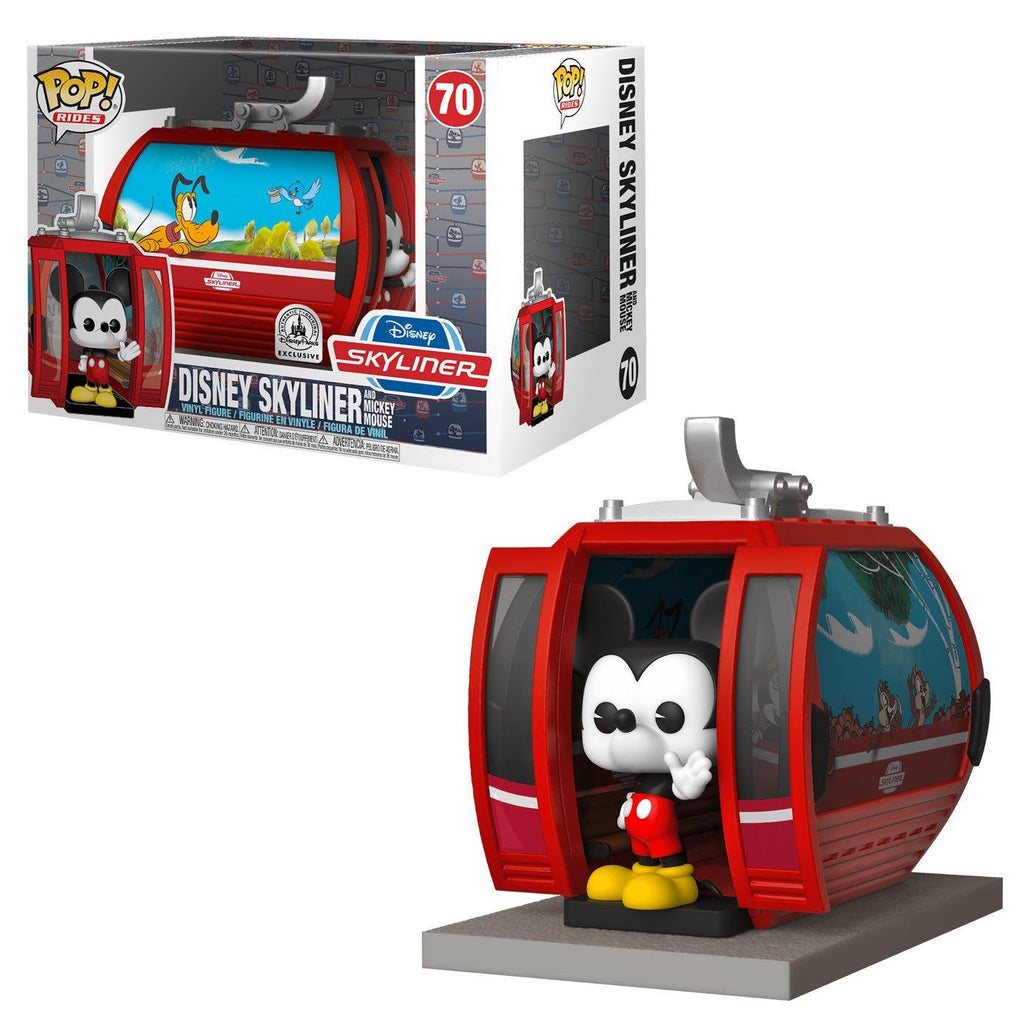 Funko Pop! Disney Skyliner with Mickey Mouse Ride Exclusive #70 (Shelf Wear)