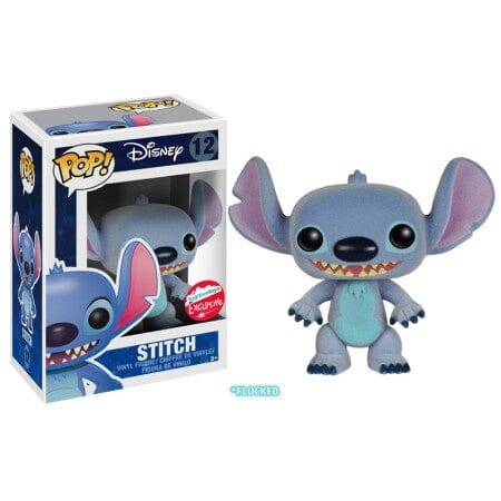 Funko Pop Disney Stitch Flocked Exclusive 12 Undiscovered Realm