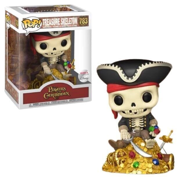 Funko Pop! Disney's Pirates of the Caribbean Treasure Skeleton Exclusive #783