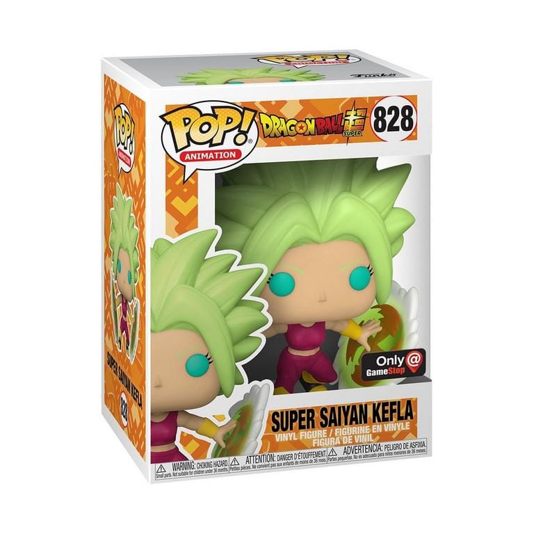 Funko Pop! Dragon Ball Super Exclusive Super Saiyan Kefla #828