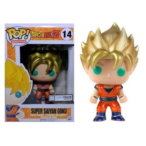 Funko Pop! Dragon Ball Z Goku Metallic Goku Exclusive #14