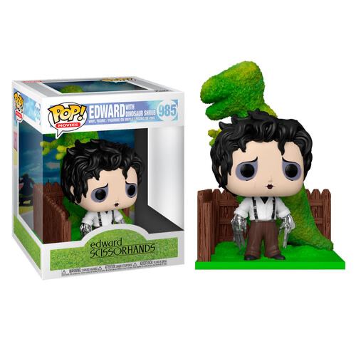 Funko Pop! Edward Scissorhands Deluxe Edward & DinoHedge #985