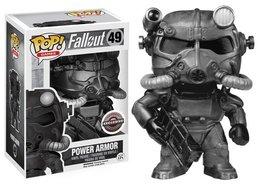 Funko Pop! Fallout Power Armor (Black and White) Exclusive #49