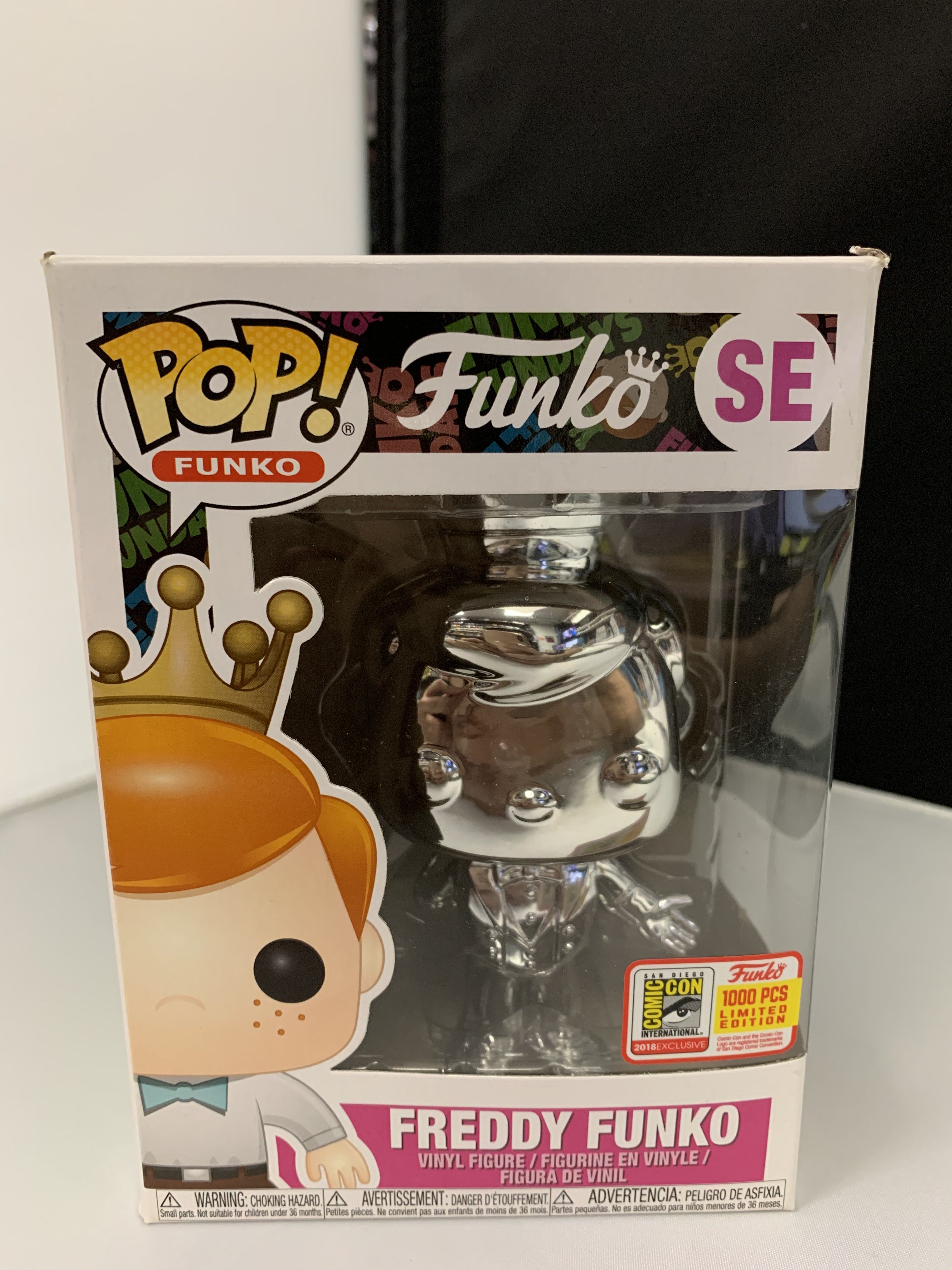 Chrome Freddy Funko (Silver) LE 1000 pcs outlet