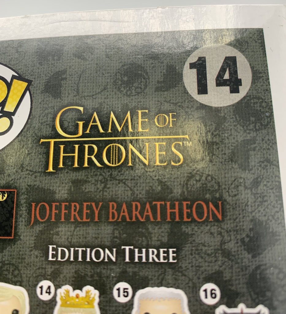 Funko Pop! Game of Thrones Joffrey Baratheon #14 (Box Damage) Funko 