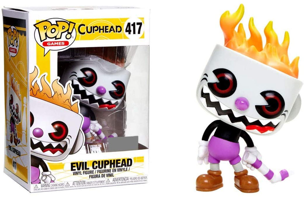 Funko Pop! Games Cuphead Evil Cuphead Exclusive #417