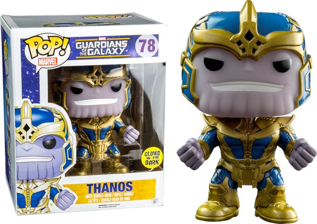 Funko Pop! Guardians of the Galaxy Thanos Glow (GID) Exclusive #78