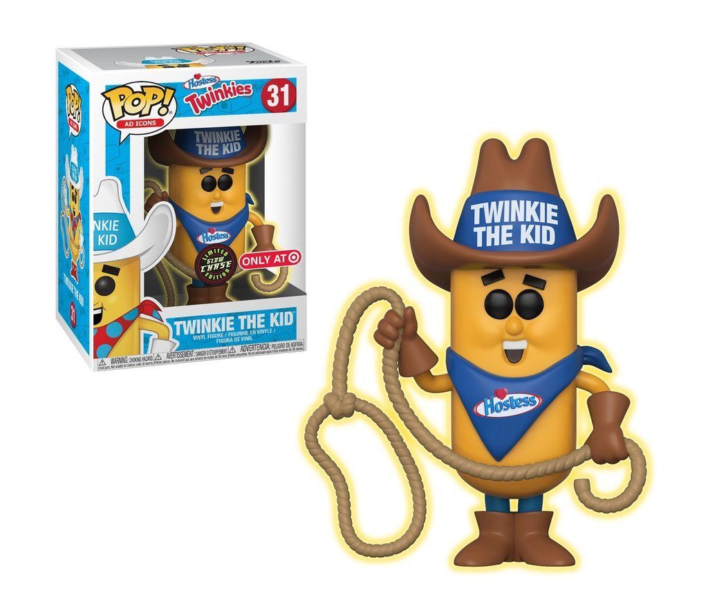 Funko Pop! Hostess Twinkie the Kid Glow in the Dark Chase Target Exclusive #31