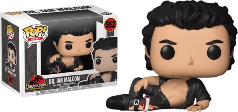 Funko Pop! Jurassic Park Injured Dr. Ian Malcolm Exclusive #552