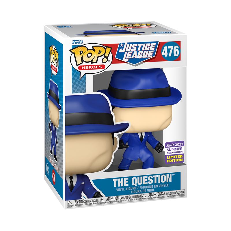 Funko Pop! Justice League The Question Summer Convention Exclusive #476