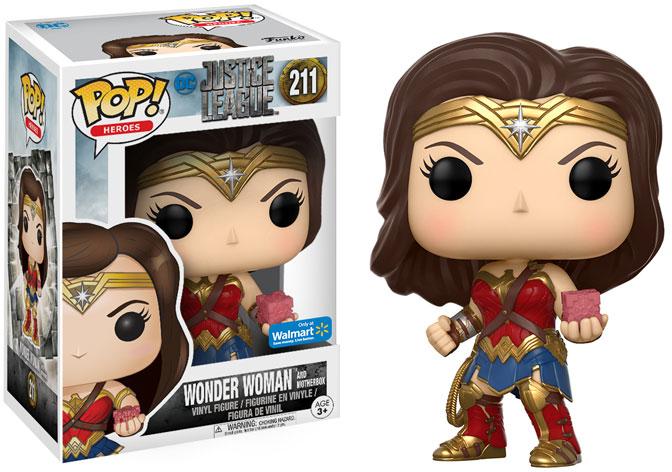 Funko Pop! Justice League Wonder Woman and Motherbox Exclusive #211