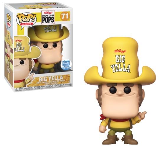 Funko Pop! Kelloggs Sugar Corn Pops Big Yella Exclusive #71