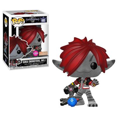 Funko Pop! Kingdom Hearts 3 Flocked Sora Monster's Inc. Exclusive #408