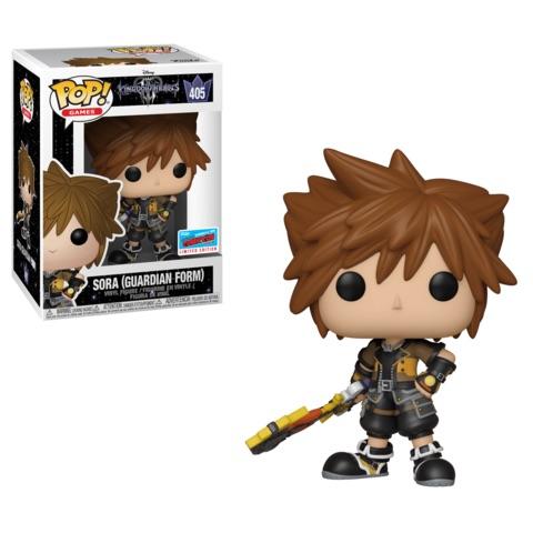 Funko Pop! Kingdom Hearts 3 Sora (Guardian Form) NYCC (Official Sticker) Exclusive #405 Funko 