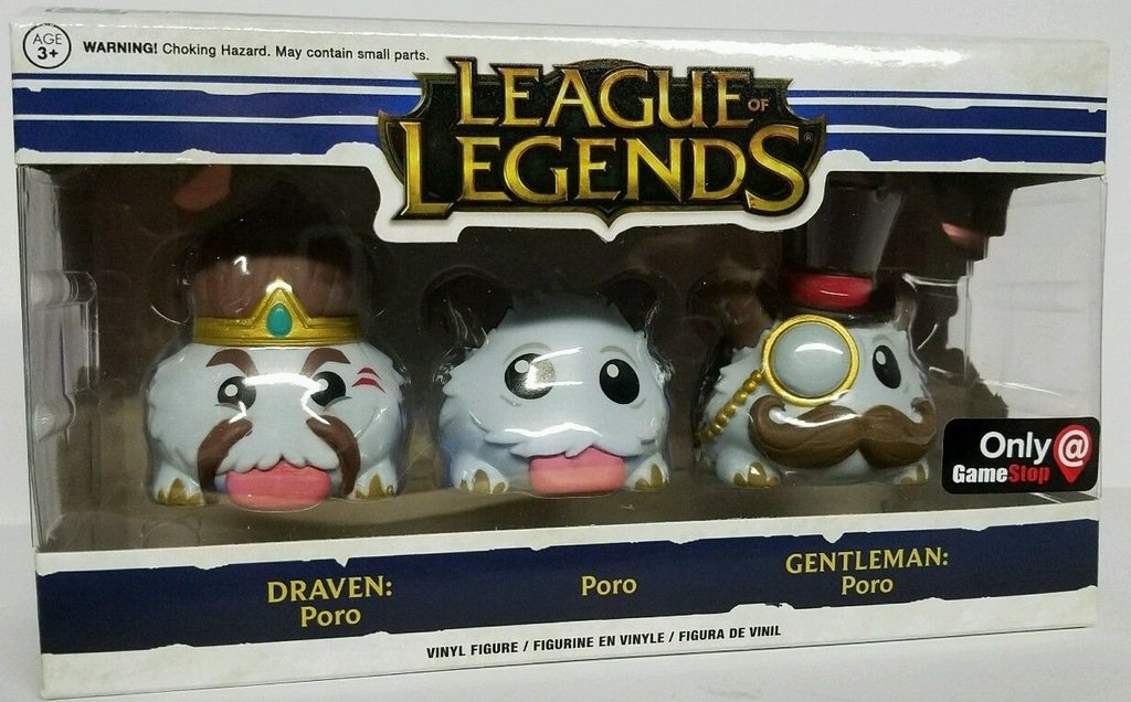 Funko Pop! League of Legends Draven, Normal, Gentleman 3 Pack Exclusive